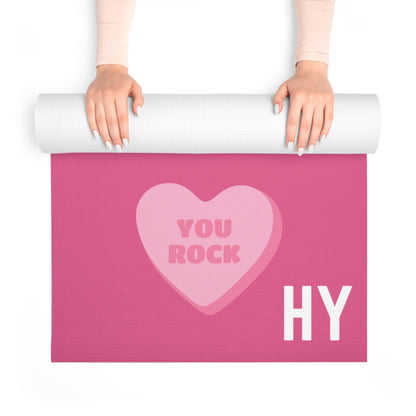 Hard Candy on Valentine's Day Foam Yoga Mat