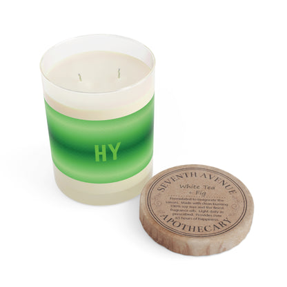 Geometric Lights in Green Scented Candle - Two-Wick, 11oz