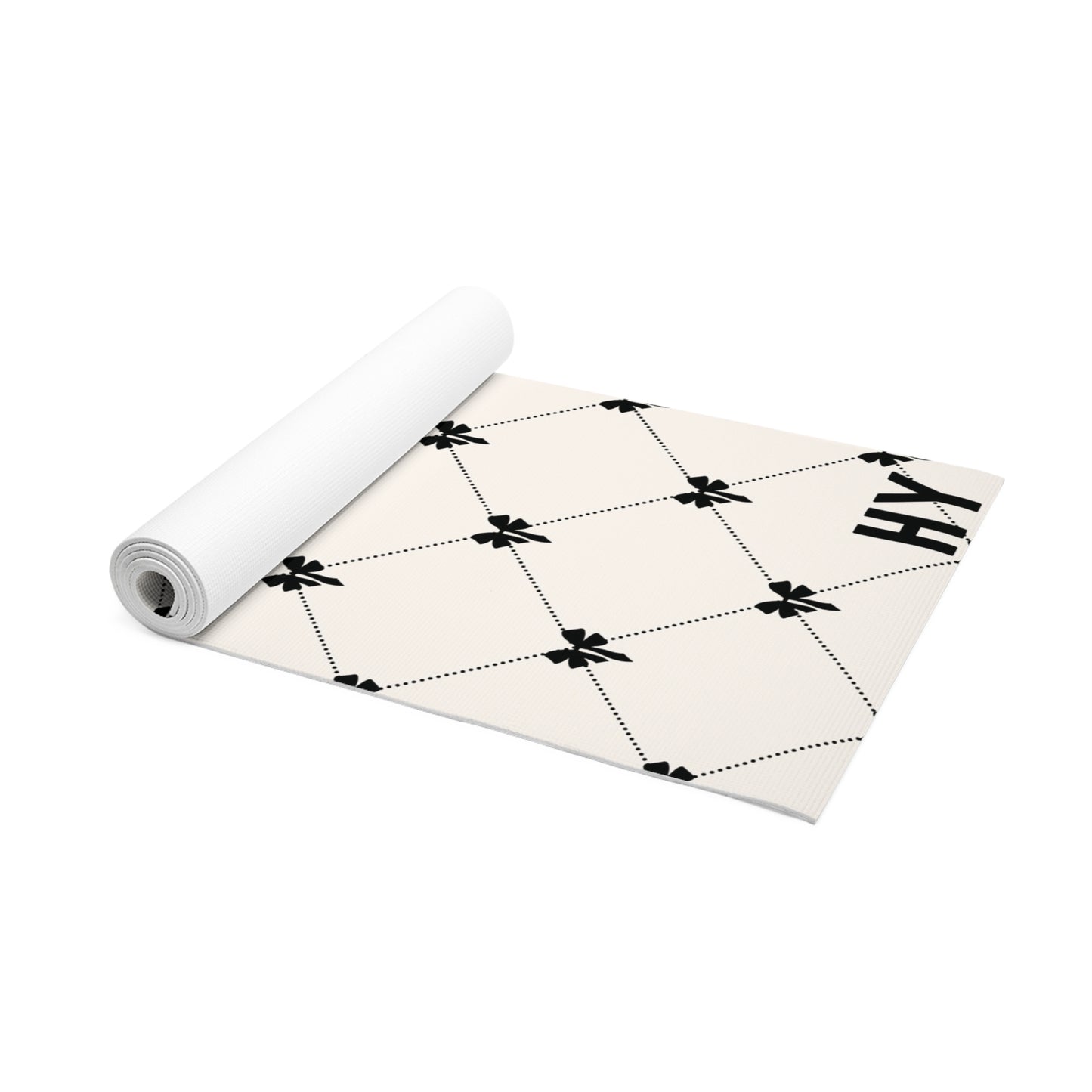 Laced Bows Foam Yoga Mat