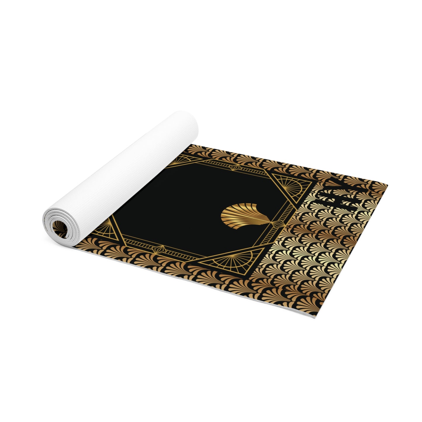 The Goddess in Black Foam Yoga Mat