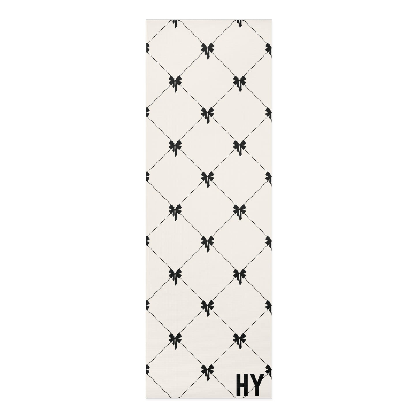 Laced Bows Foam Yoga Mat