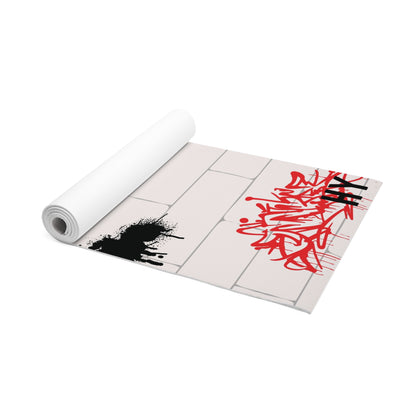 Wall Graffiti Colors Foam Yoga Mat