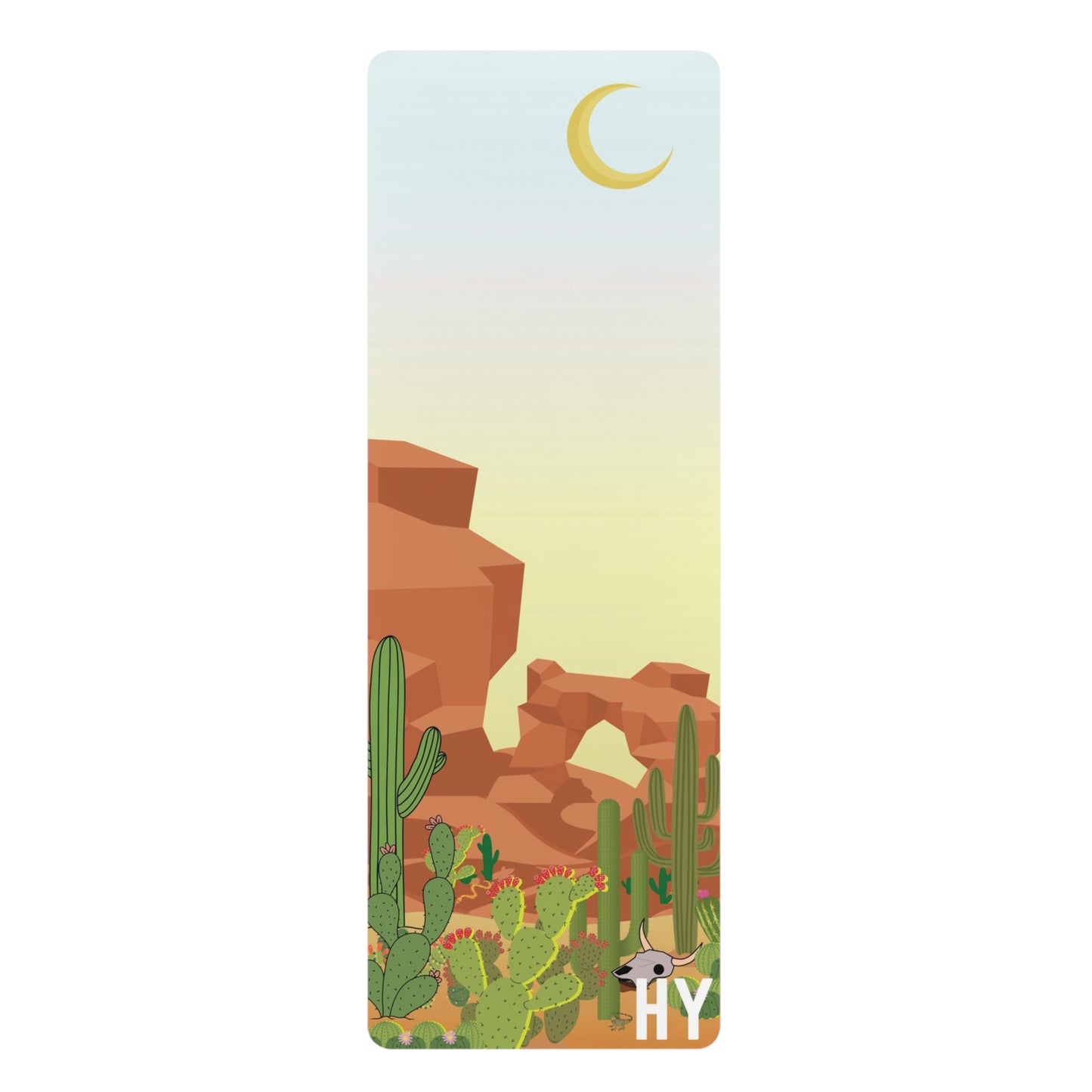 Desert Dusk Rubber Yoga Mat