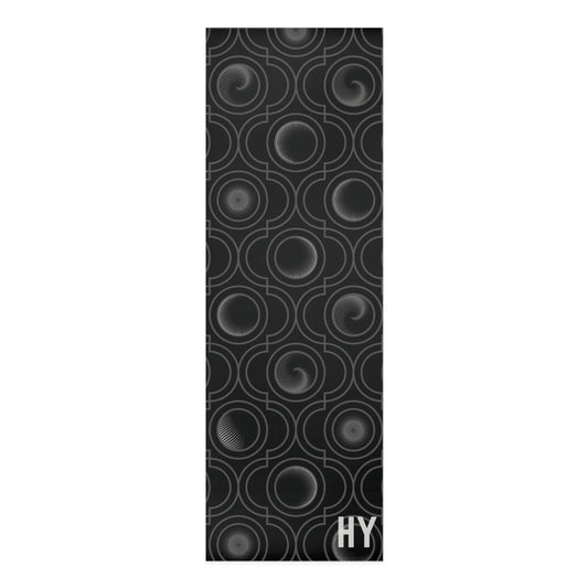 Portals in Black Foam Yoga Mat