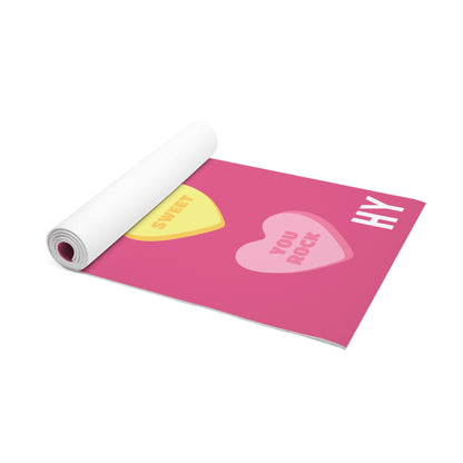 Hard Candy on Valentine's Day Foam Yoga Mat