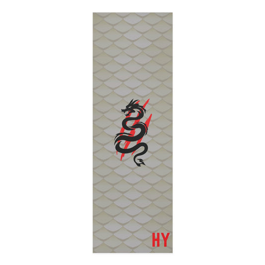 Dragon in Grey Foam Yoga Mat