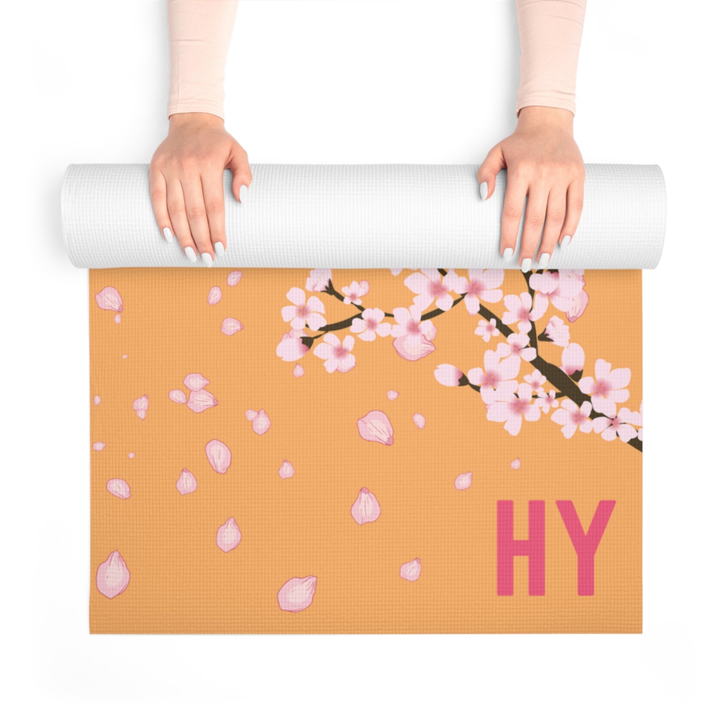 Cherry Blossoms in Japan Foam Yoga Mat