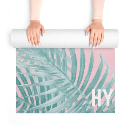 Palms and Pearls Foam Yoga Mat