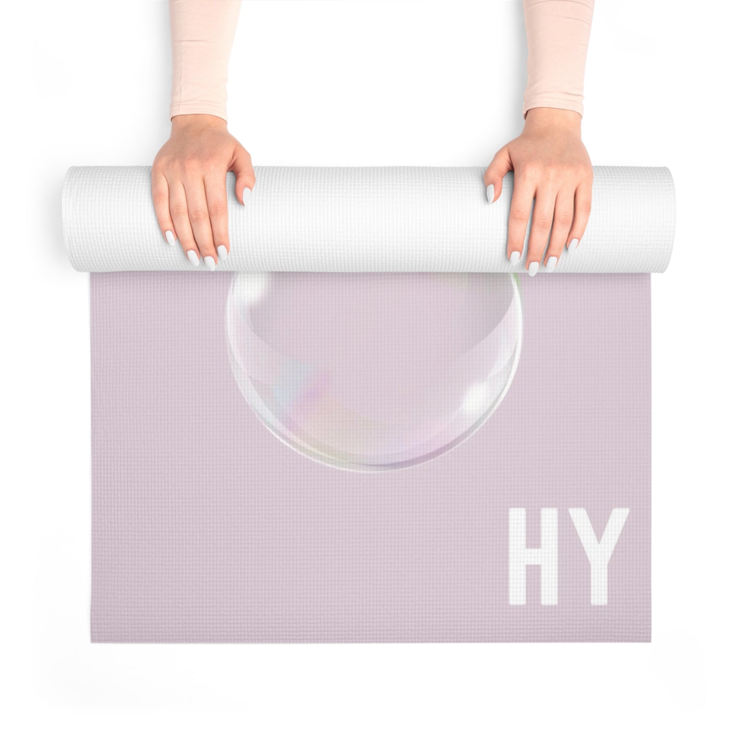 Balanced Bubbles Foam Yoga Mat