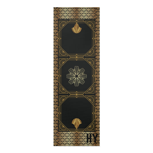 The Goddess in Black Foam Yoga Mat