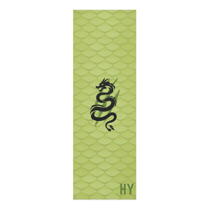 Dragon in Green Foam Yoga Mat