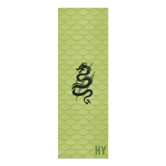 Dragon in Green Foam Yoga Mat