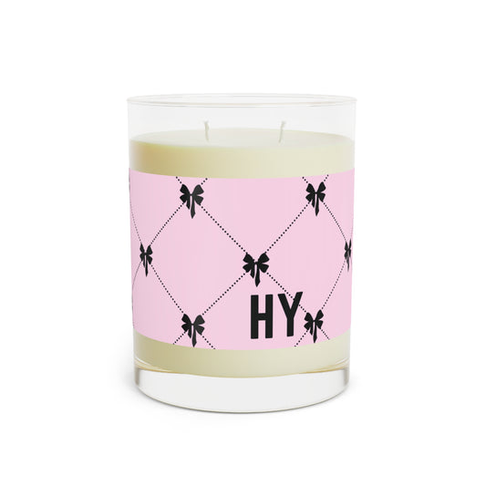 Laced Bows in Pink Scented Candle - Two-Wick, 11oz