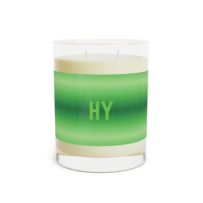 Geometric Lights in Green Scented Candle - Two-Wick, 11oz