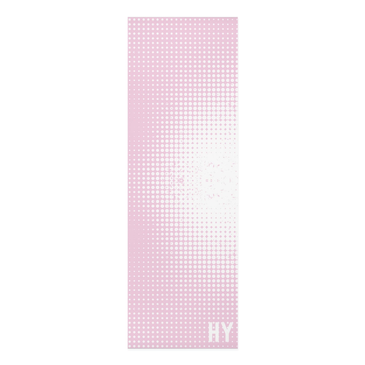 Dotted Gradient in Pink Foam Yoga Mat