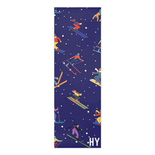 90's Skiers Foam Yoga Mat