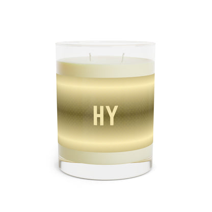 Geometric Lights in Yellow Scented Candle - Two-Wick, 11oz